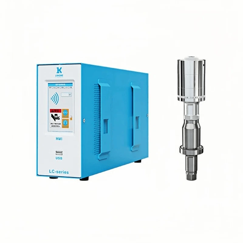 15kHz-3000W Digital Lingke Ultrasonic Generator + Ultrasonic Transducer