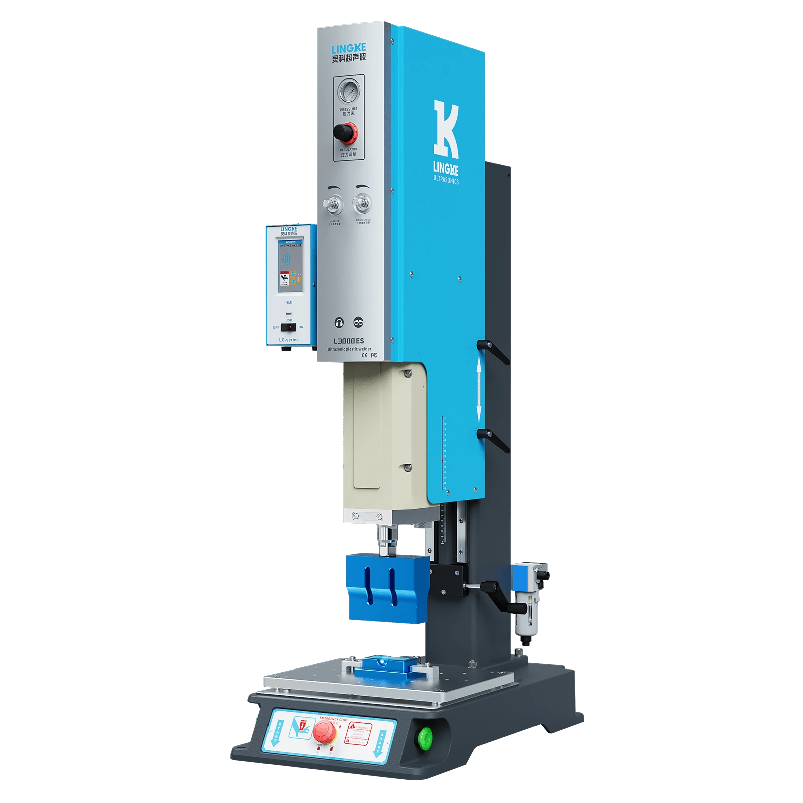 Lingke Ultrasonic Plastic Welding Machine L3000 ES 20kHz 2000W/2600W