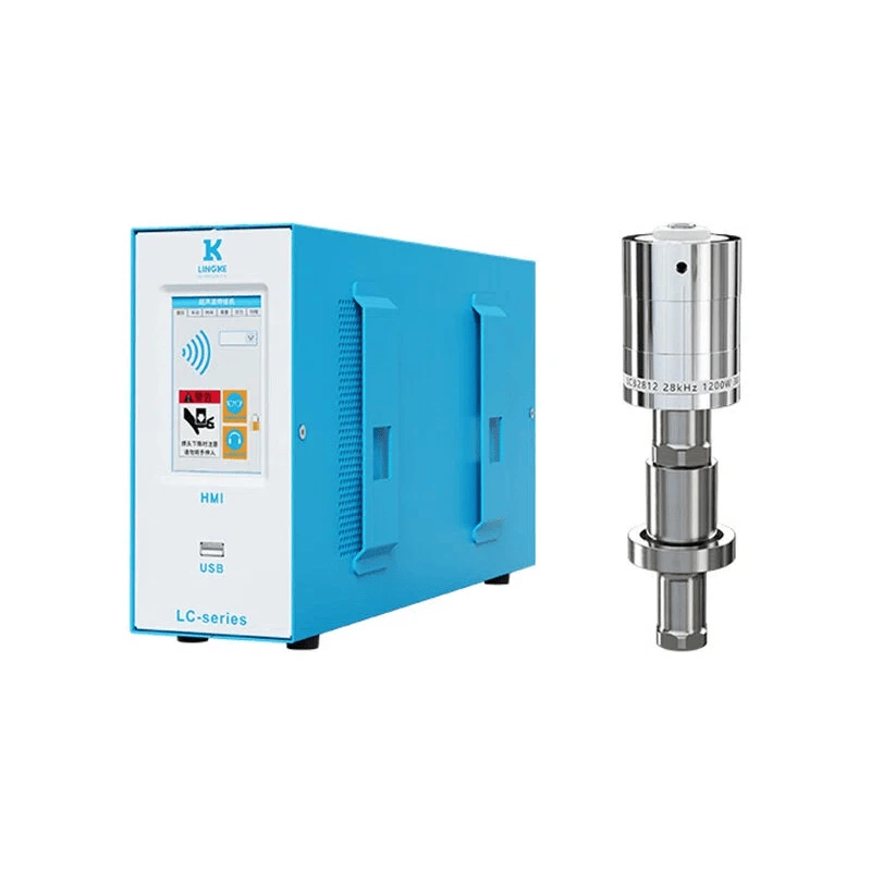 28kHz-1200W Digital Lingke Ultrasonic Generator + Ultrasonic Transducer