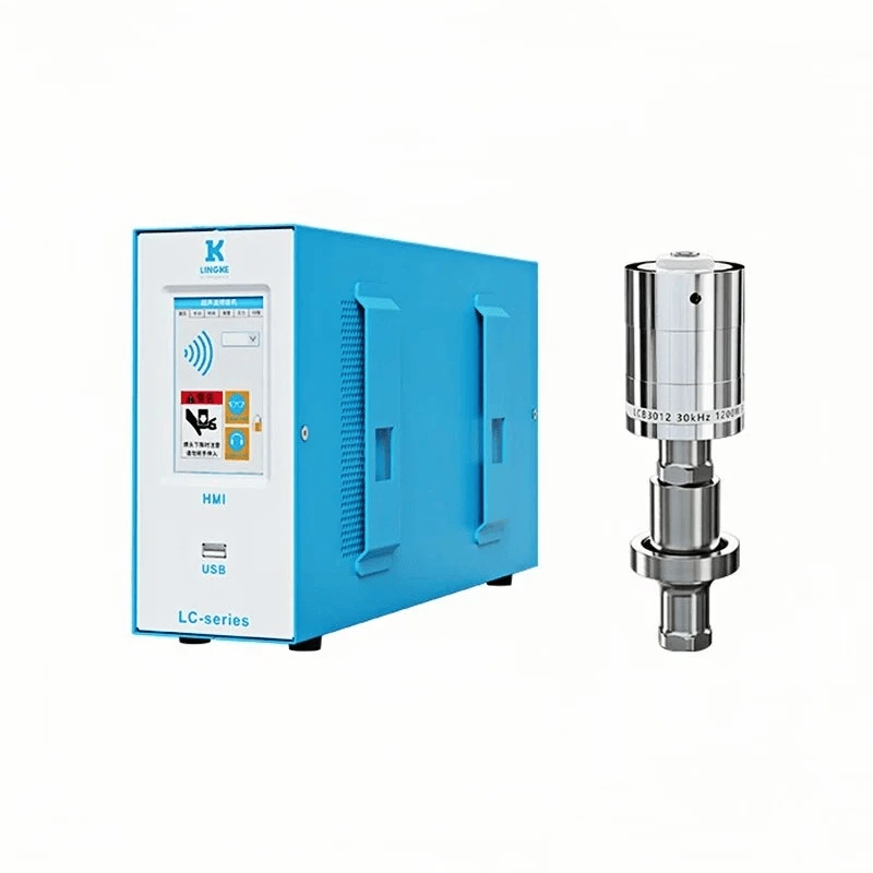 30kHz-1200W Digital Lingke Ultrasonic Generator + Ultrasonic Transducer