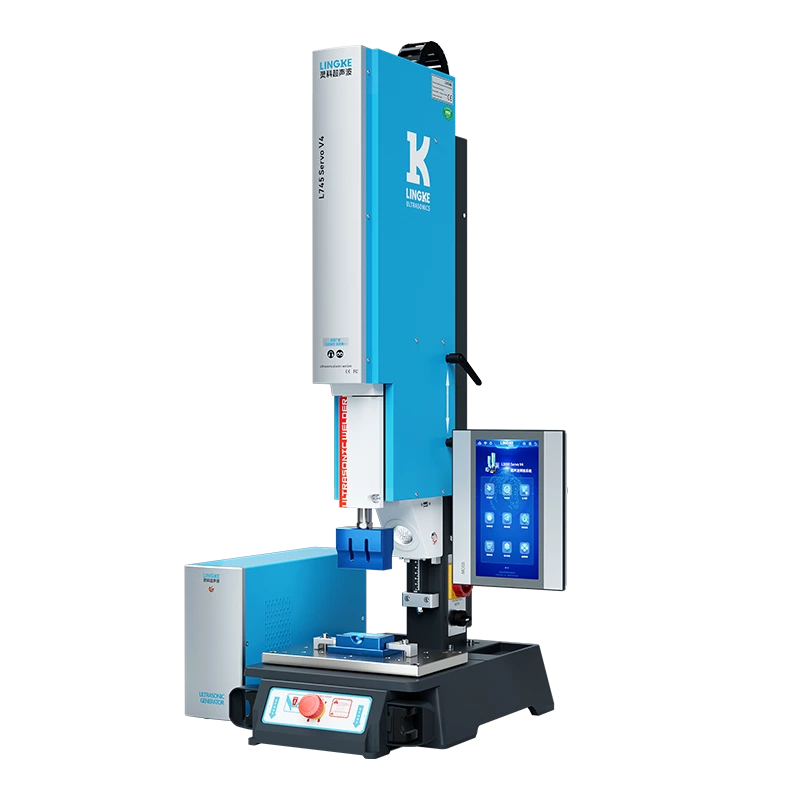 Lingke Servo Ultrasonic Plastic Welding Machine L745 Servo V4 28/30kHz 1200W